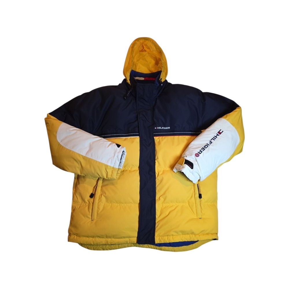 Vintage 2002 Tommy Hilfiger Performance Ski Jacket XL Waterstop Y2K Colorblock